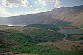 Nemrut Dagi, the dead volcano on the south shore of the lake Van